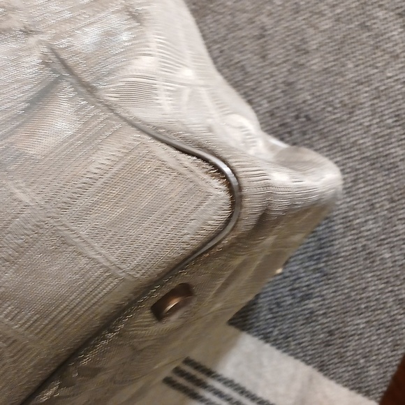 Authentic Chanel Silver Travel Line Bag - Picture 8 of 16